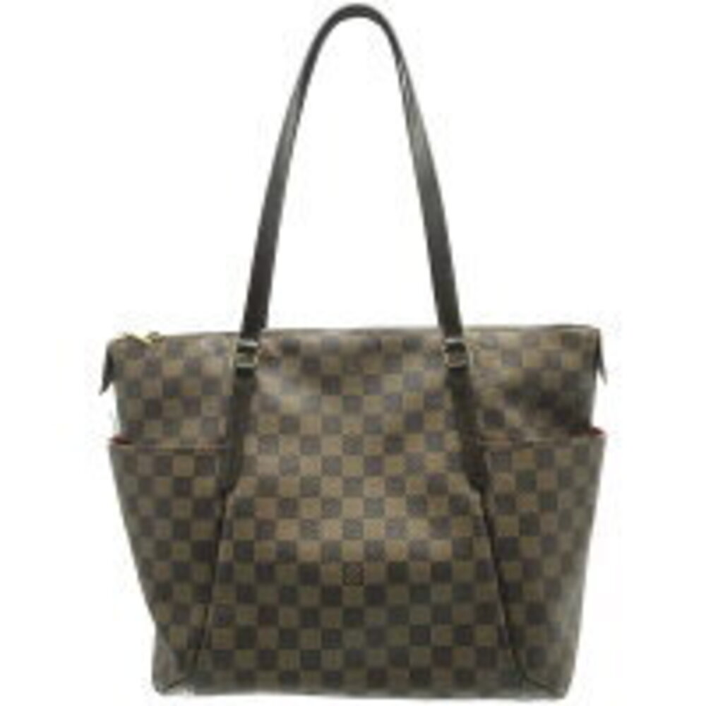 LOUIS VUITTON Damier Ebene Brown Totally Tote Bag Brown